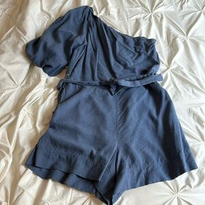 Women’s Denim Colored Romper